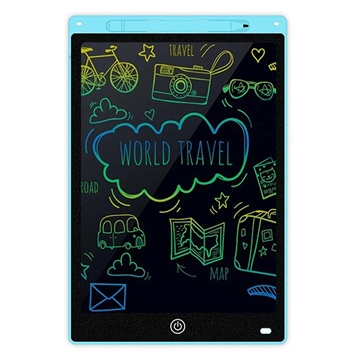 Tableta de dibujo LCD de 12" para niños - Azul