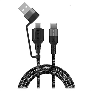 4smarts Basic LinkCord USB-C Cable - 1m - Black