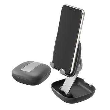 4smarts Soporte de sobremesa compacto para smartphones - Negro