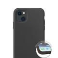 Carcasa de Silicona 4smarts Cupertino para iPhone 13 - Negro