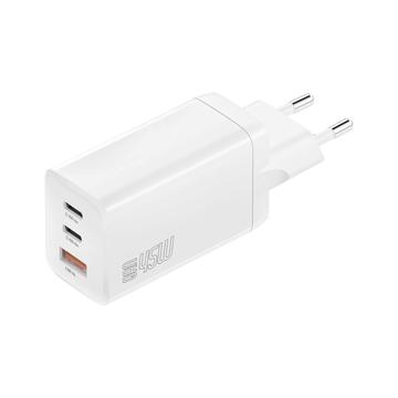 Cargador de pared 4smarts PDPlug Trio 45W GaN - Blanco