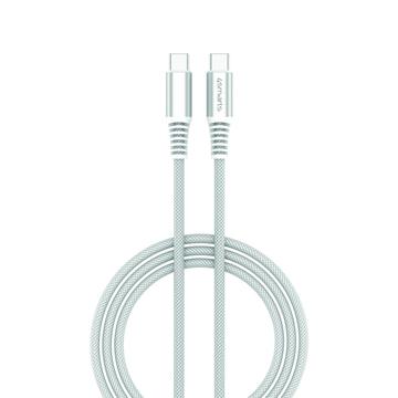 4smarts PremiumCord Cable USB-C / USB-C - 100W, 3m - Blanco