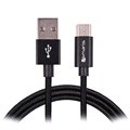 Cable USB Tipo-C 4smarts RapidCord - 2m - Negro