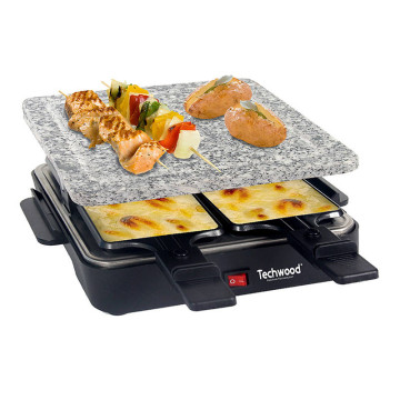 Raclette eléctrica Techwood TRA-47P para 4 personas