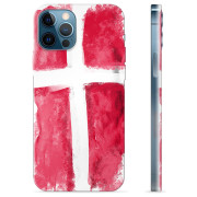 Funda TPU iPhone 12 Pro - Bandera de Dinamarca