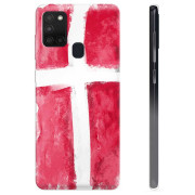 Funda TPU Samsung Galaxy A21s - Bandera danesa