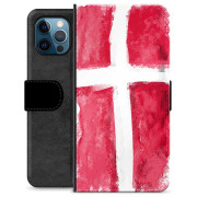 Funda Flip Premium iPhone 12 Pro - Bandera Danesa