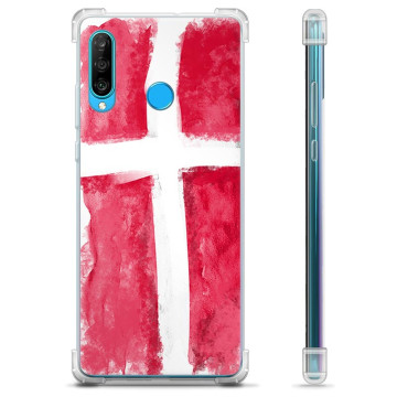 Funda Híbrida Huawei P30 Lite - Bandera Danesa