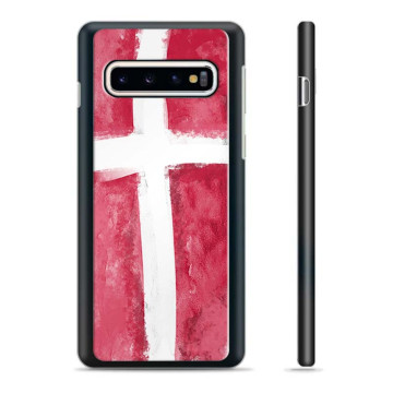 Funda protectora Samsung Galaxy S10+ - Bandera danesa