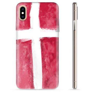 Funda TPU iPhone X / iPhone XS - Bandera Danesa