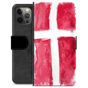 Funda Flip Premium iPhone 12 Pro Max - Bandera Danesa