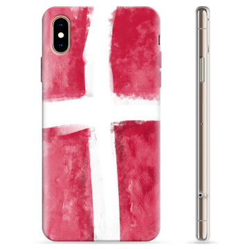 Funda TPU iPhone XS Max - Bandera Danesa