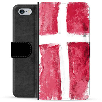 Funda Flip Premium iPhone 6 / 6S - Bandera Danesa