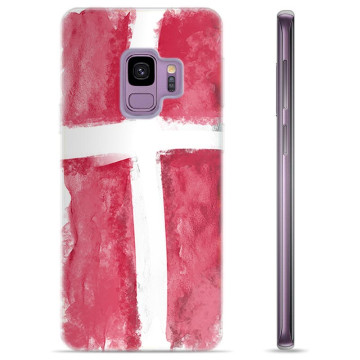 Funda TPU Samsung Galaxy S9 - Bandera danesa