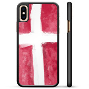 Funda protectora iPhone X / iPhone XS - Bandera danesa