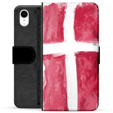 Funda Flip Premium iPhone XR - Bandera Danesa