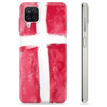 Funda TPU Samsung Galaxy A12 - Bandera danesa