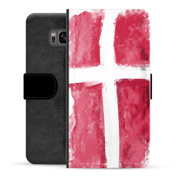 Funda abatible premium Samsung Galaxy S8 - Bandera danesa