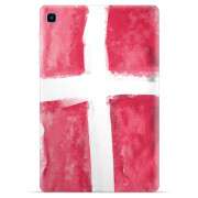 Funda TPU Samsung Galaxy Tab S6 Lite 2020/2022 - Bandera danesa