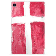 Funda TPU Samsung Galaxy Tab S6 Lite - Bandera danesa