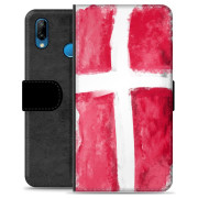 Funda Flip Premium Huawei P20 Lite - Bandera Danesa