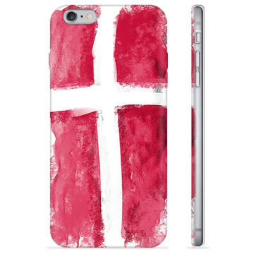 Funda TPU iPhone 6 Plus / 6S Plus - Bandera de Dinamarca