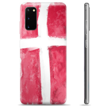 Funda TPU Samsung Galaxy S20 - Bandera danesa