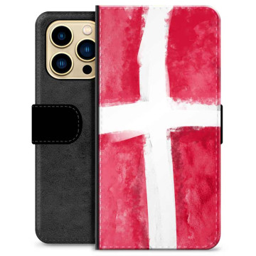 Funda Flip Premium iPhone 13 Pro Max - Bandera Danesa