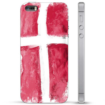 Funda híbrida iPhone 5/5S/SE - Bandera danesa