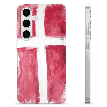 Funda TPU Samsung Galaxy S24 - Bandera de Dinamarca