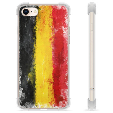 Funda híbrida iPhone 7/8/SE (2020)/SE (2022) - Bandera alemana