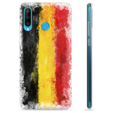 Funda TPU Huawei P30 Lite - Bandera Alemana