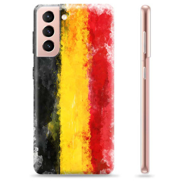 Funda TPU Samsung Galaxy S21 5G - Bandera de Alemania