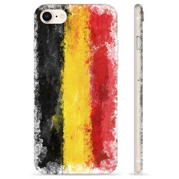 Funda TPU iPhone 7/8/SE (2020)/SE (2022) - Bandera de Alemania