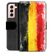 Funda abatible Samsung Galaxy S21 5G Premium - Bandera de Alemania