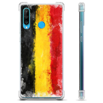 Funda Híbrida Huawei P30 Lite - Bandera Alemana