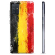 Funda TPU Samsung Galaxy A71 - Bandera Alemana