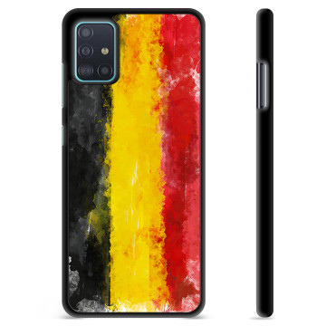 Funda protectora Samsung Galaxy A51 - Bandera alemana