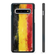 Funda protectora Samsung Galaxy S10+ - Bandera alemana