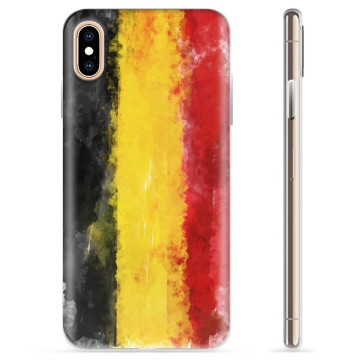 Funda TPU iPhone X / iPhone XS - Bandera de Alemania