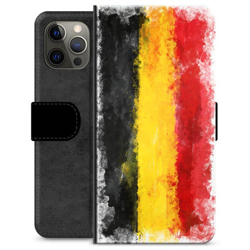 Funda Flip Premium iPhone 12 Pro Max - Bandera Alemana