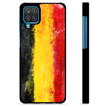 Funda protectora Samsung Galaxy A12 - Bandera alemana