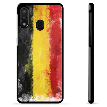 Funda protectora Samsung Galaxy A20e - Bandera alemana