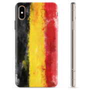 Funda TPU iPhone XS Max - Bandera de Alemania