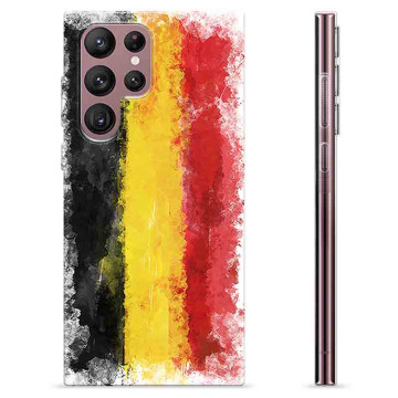 Funda TPU Samsung Galaxy S22 Ultra 5G - Bandera de Alemania