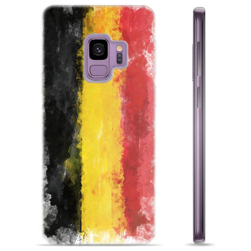 Funda TPU Samsung Galaxy S9 - Bandera de Alemania