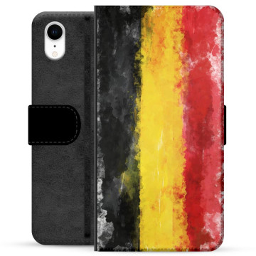 Funda Flip Premium iPhone XR - Bandera Alemana