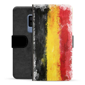 Samsung Galaxy S9 Premium Flip Case - Bandera alemana