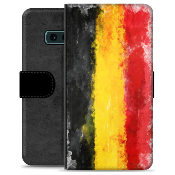 Funda Flip Premium Samsung Galaxy S10e - Bandera Alemana