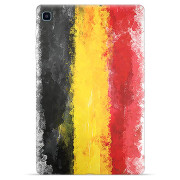 Funda TPU Samsung Galaxy Tab S6 Lite - Bandera de Alemania